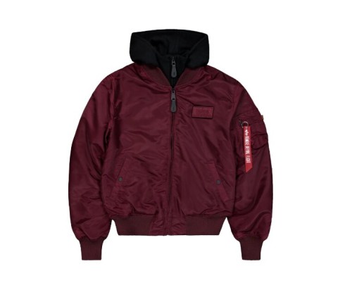 Alpha Industries bomber jacket MA-1 D-TEC Dak Cherry