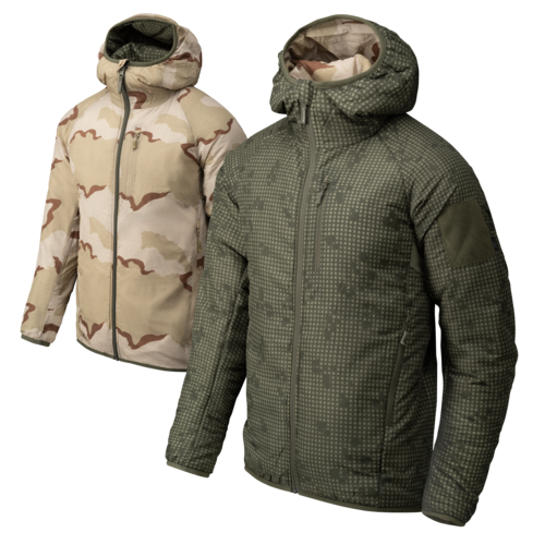 Kurtka pikowana z kapturem Wolfhound Hoodie® - Windpack - Desert Night Camo/US Desert