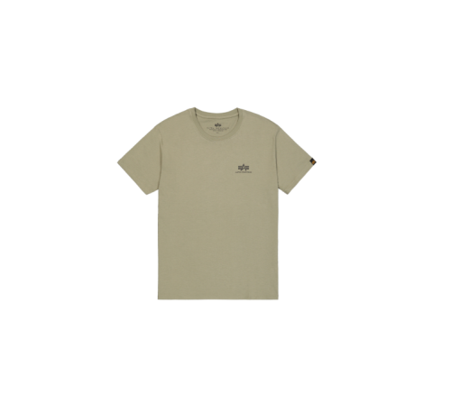 Koszulki z własnym nadrukiem Alpha Industries Koszulka Basic T-shirt Small Logo - Olive