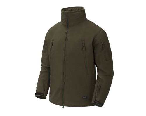 Softshell kurtka Gunfighter Helikon Taiga Green