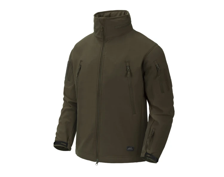 Softshell kurtka Gunfighter Helikon Taiga Green