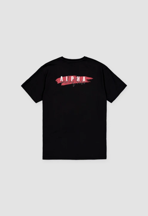 Alpha Industries Signature Puff Print BP T Czarny