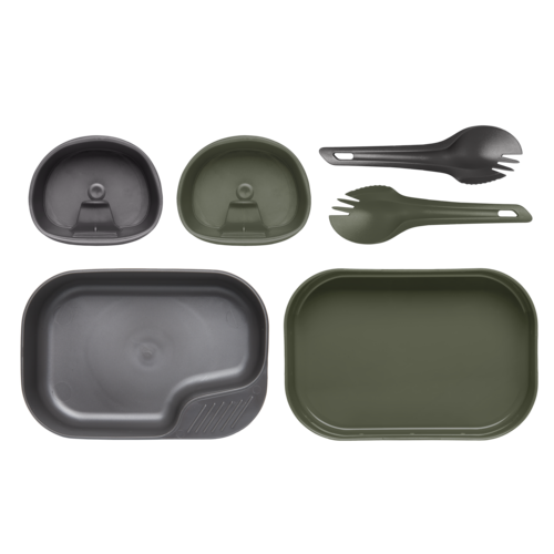 Zestaw Wildo® CAMP-A-BOX DUO® Light - Olive Green / Dark Grey A (ID 6621)