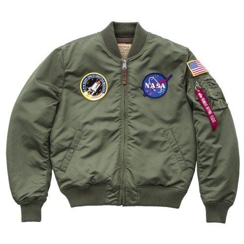 Alpha Industries Nasa MA-1 VF Oliwkowa