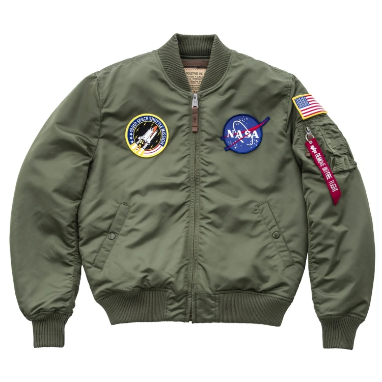 Alpha Industries Nasa MA-1 VF Oliwkowa