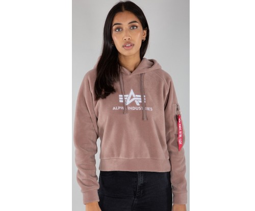 Alpha Industries Bluza Polar Fleece Hoody OS Wmn Mauve