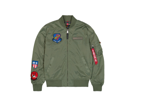 Bomberka z naszywkami Ma-1 TT Flying Tigers