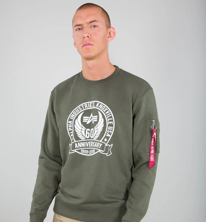 Bluza Alpha Industries męska Anniversary Sweater