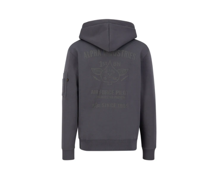 Bluza Air Force Hoody Alpha Industries Vintage Grey