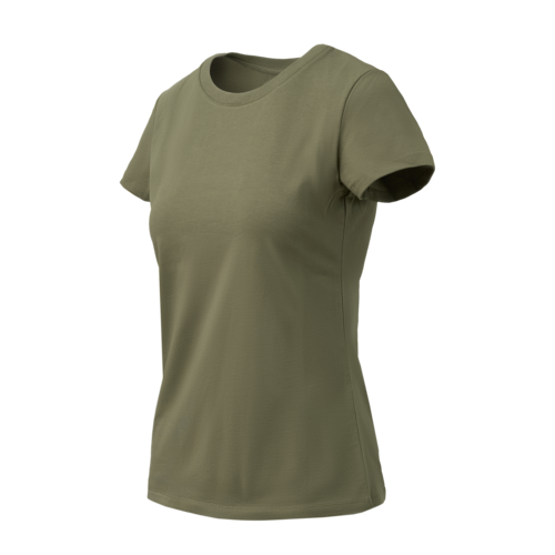 Koszulka Damska Helikon Womens Slim Organic - Olive Green