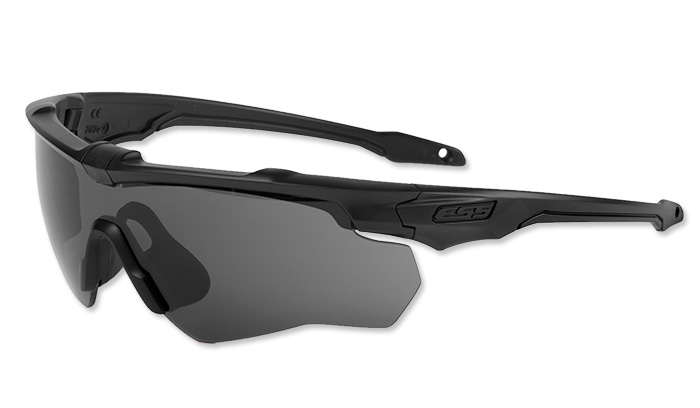 Okulary ochronne do strzelania ESS Crossblade One Smoke Gray Przyciemniany
