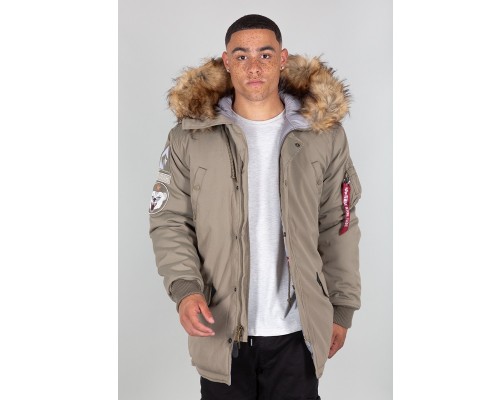 Parka długa Alpha Industries Arctic Discoverer Parka Stratos