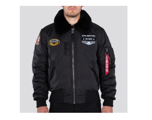Kurtka pilotka Alpha Industries Injector III Air All Black