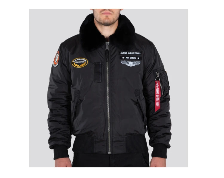 Kurtka pilotka Alpha Industries Injector III Air All Black