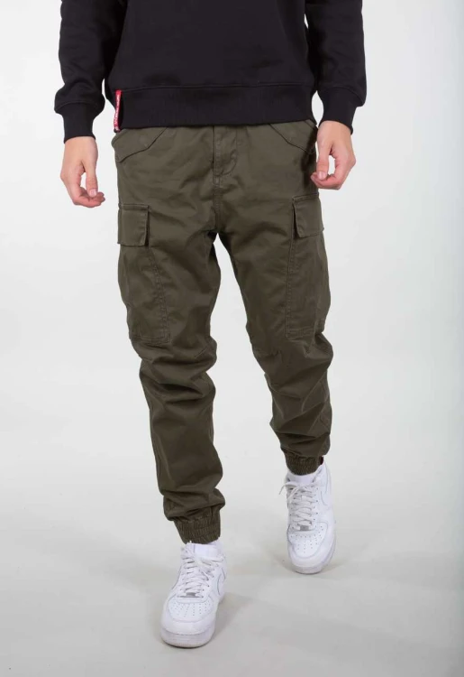 Spodnie m65 Alpha Industries Airman Pant Black Olive