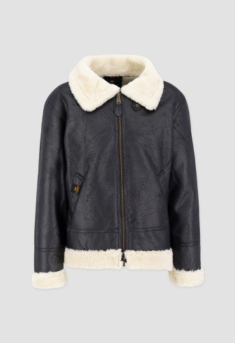 Kurtka pilotka B3 FL Alpha Industries Czarna