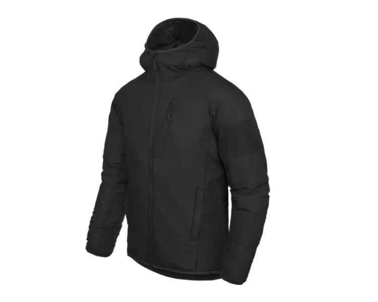 Kurtka Helikon Wolfhound Hoodie Climashield Apex Czarna