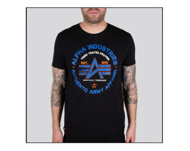 Alpha Industries Authentic T Czarny