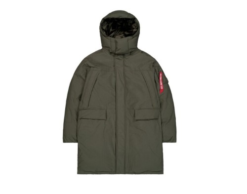 Alpha Industries Puffer Parka - Dark Olive