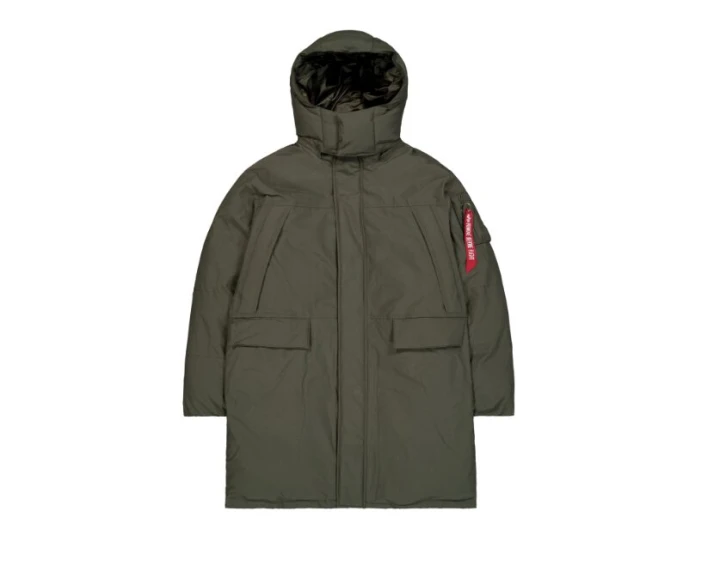 Alpha Industries Puffer Parka - Dark Olive