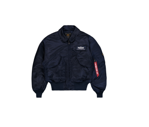 Flyers Jacket CWU 45 Alpha Industries Replica Blue