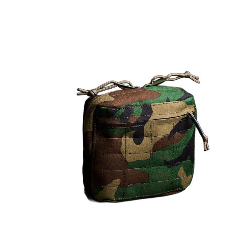 Zestaw kieszeni SAPI Templars Gear MOLLE - US Woodland