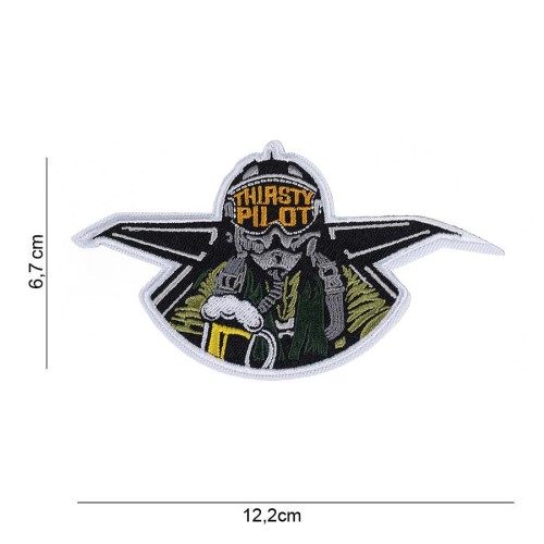 Naszywka lotnica Thirsty Pilot Fostex