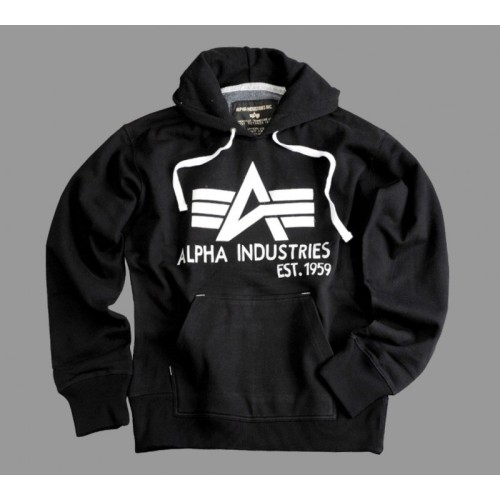 Alpha Industries Bluza Big A Classic Hoody Czarna
