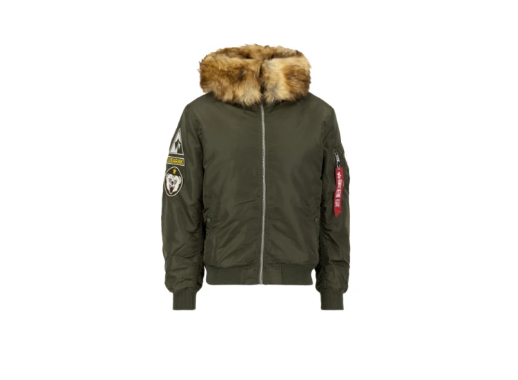Krótka kurtka z kapturem Ma-1 Hooded Arctic USARAK