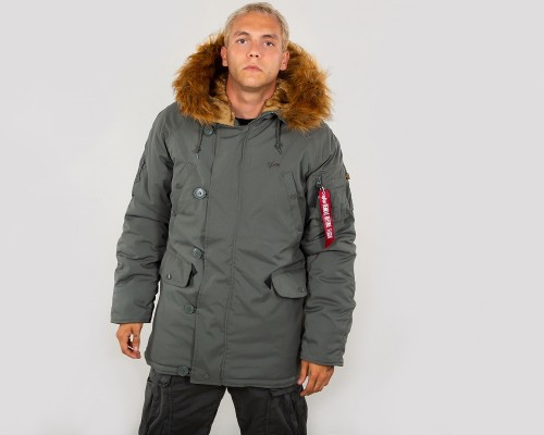 Alpha Industries Explorer Parka Dark Green