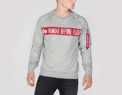 Alpha Industries Sweat RBF Grey Heather