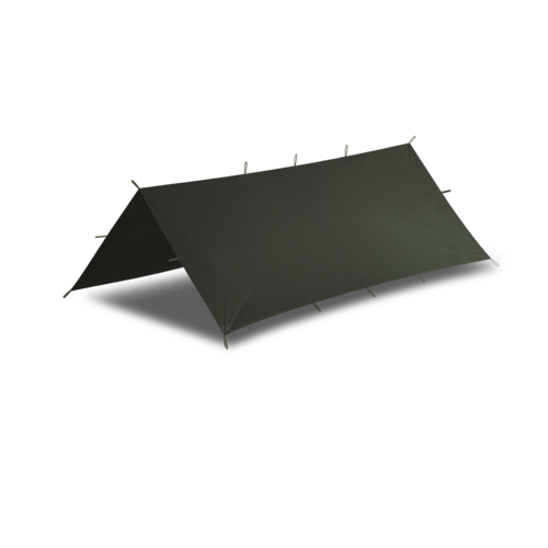 podręczny tarp Płachta biwakowa Supertarp Small Helikon Olive Green