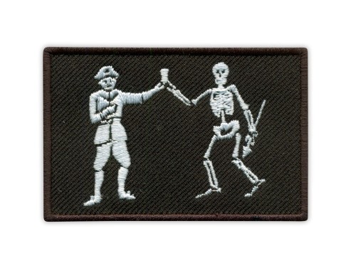 Naszywka Bandera Piratów Bartholomew Roberts