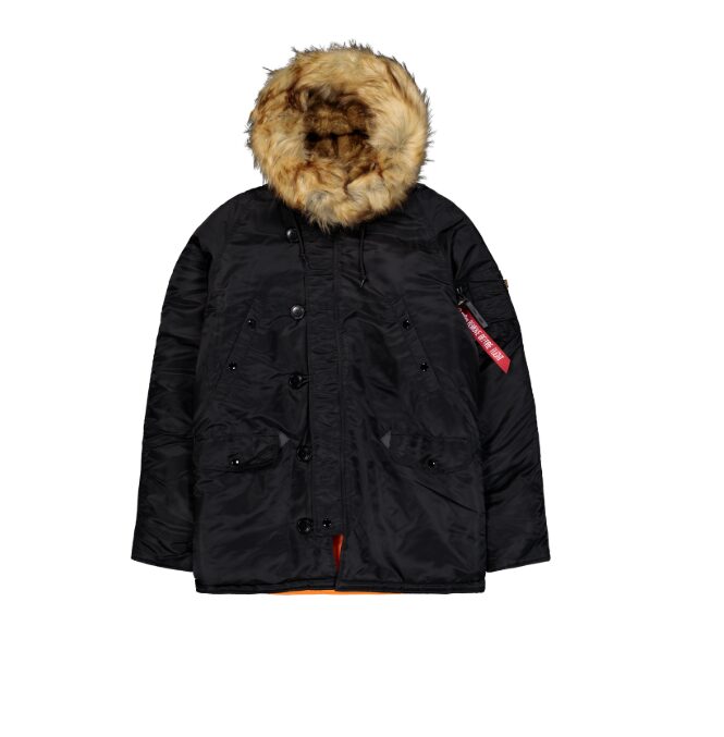 urtka zimowa Alpha Industries Czarna N3B VF 59