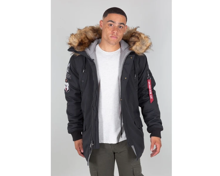 Alpha Industries Arctic Discoverer Parka Czarna