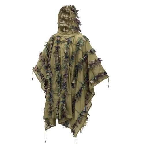 LEAF GHILLIE PONCHO - US Woodland Helikon