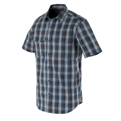 Vistula koszula Helikon Covert Concealed Carry Shirt SS - Sunset Blue Plaid