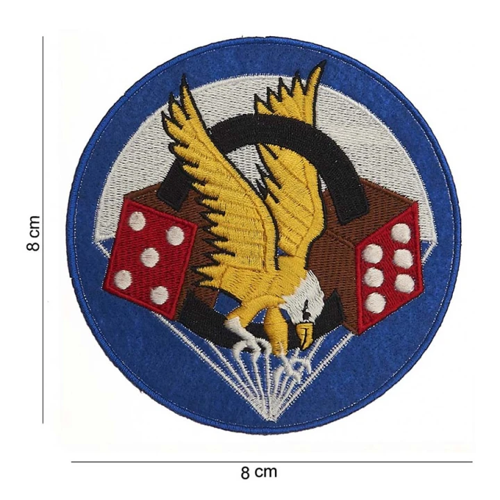 Naszywka 506 Parachute Infantry Regiment Eagle Para Dice