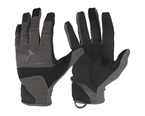 Rękawiczki Helikon Range Tactical Hard Czarne / Shadow Grey