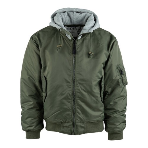 Szwedka kurtka z kapturem MA-1 Fostex - Olive Green