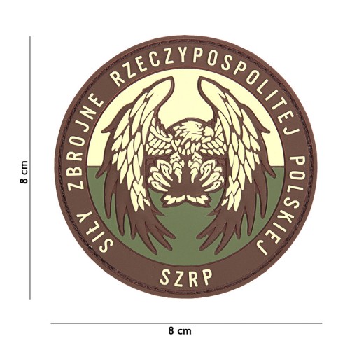 Naszywka Siły Zbrojne Rzeczypospolitej Polskiej PVC