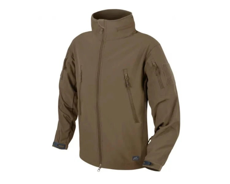 Kurtka softshell męska Gunfighter Helikon Mud Brown