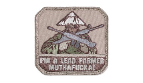 Mil-Spec Monkey Lead Farmer Arid Morale Patch