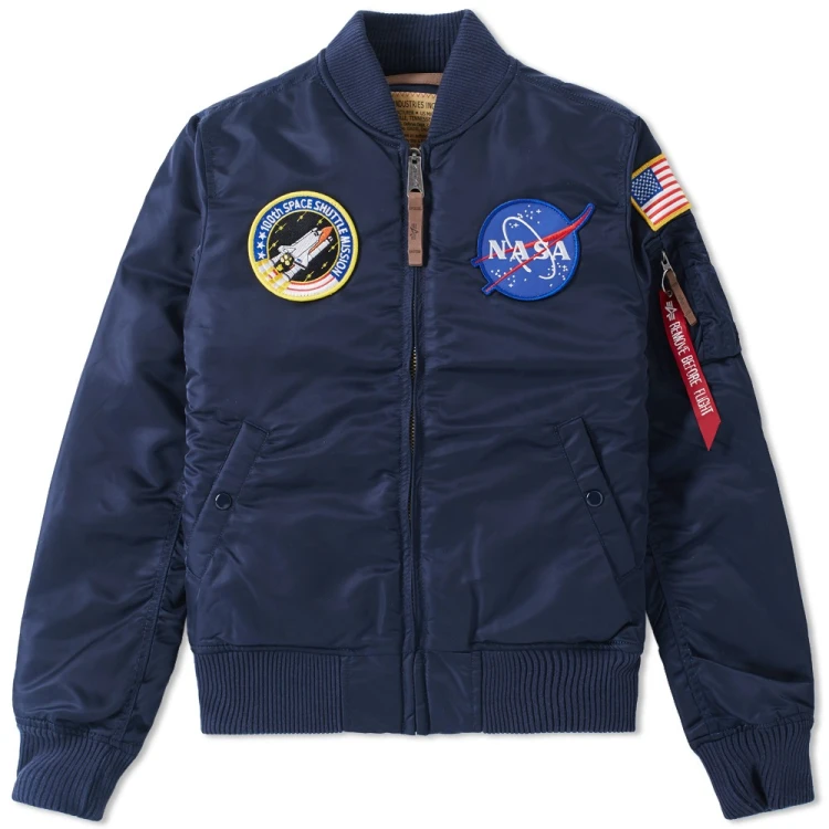 Kurtka Nasa Alpha Industries MA-1 VF Rep Blue