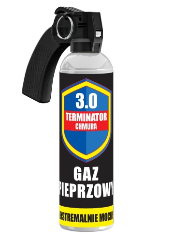 Mocny gaz pieprzowy Terminator 3.0 400 ml chmura