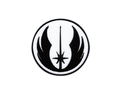 Naszywka Jedi Order Biało Czarna