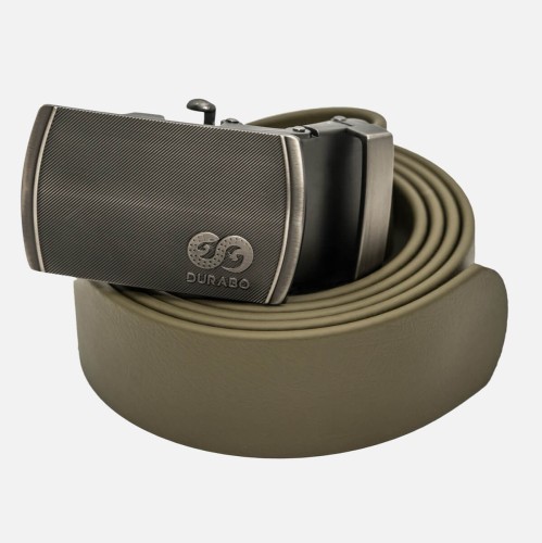 Pasek Biothane z klamrą automatyczną Durabo - Olive