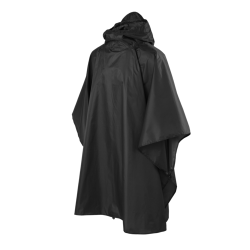 Pałatka przeciwdeszczowa wojskowa Lightweight Poncho - Helikon - Czarny