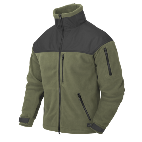 Helikon Polar Classic Oliwkowo czarny Army Fleece Jacket