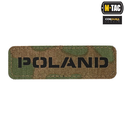Naszywka Poland Multicam 25х80 Laser Cut M-tac